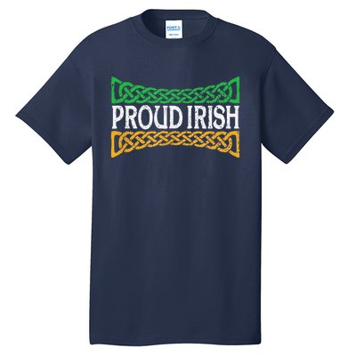 Proud Irish St. Patrick's Day Colorful Celtic Pride Tall T-Shirt