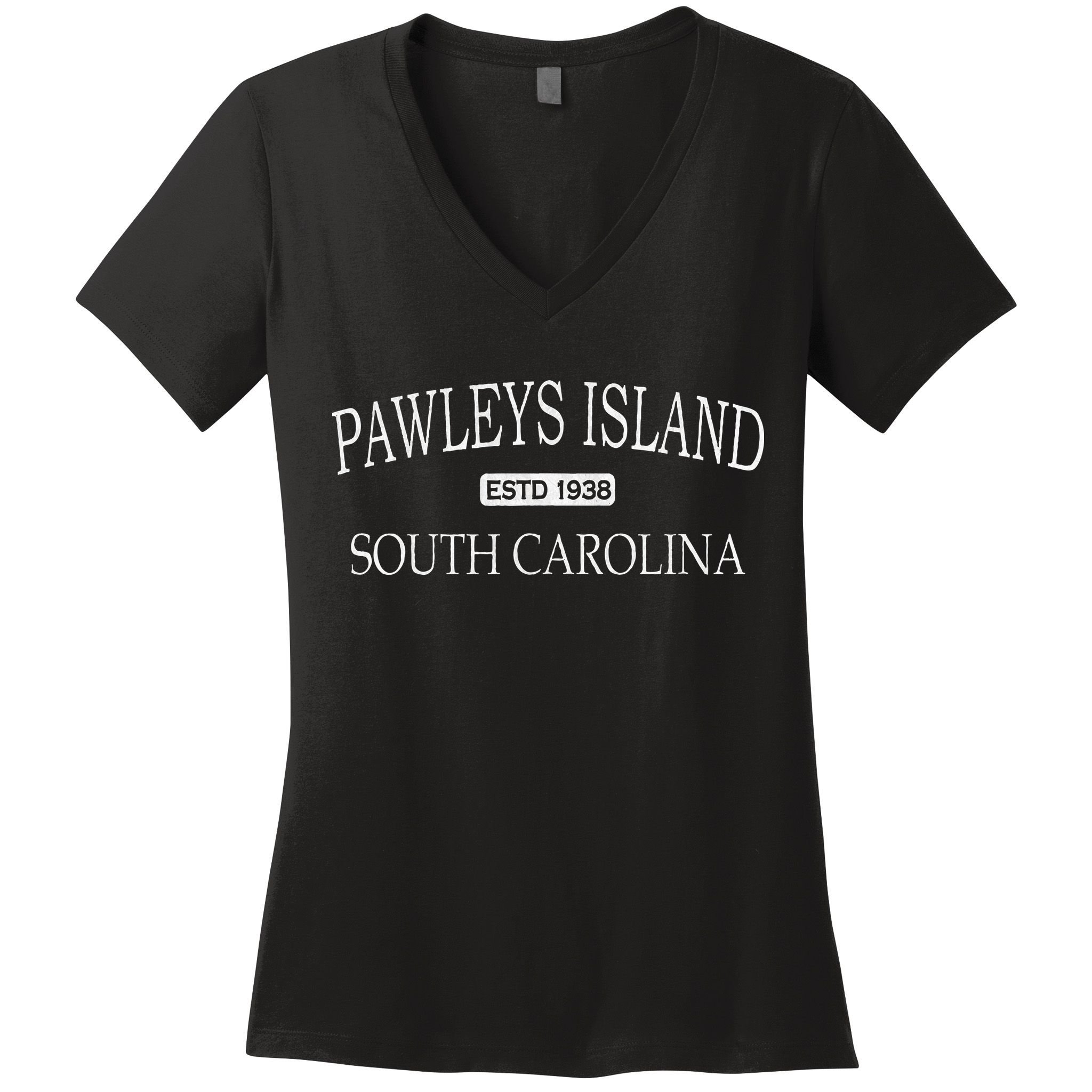 Pawleys Island South Carolina Sc Women's V-Neck T-Shirt