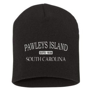 Pawleys Island South Carolina Sc Short Acrylic Beanie