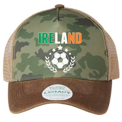 Proud Ireland Soccer Fans Jersey Support Irish Football Legacy Tie Dye Trucker Hat