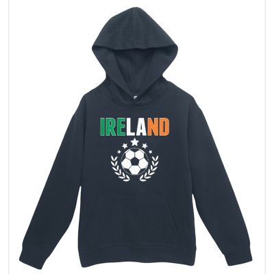 Proud Ireland Soccer Fans Jersey Support Irish Football Urban Pullover Hoodie