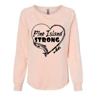 Pine Island Strong Womens California Wash Sweatshirt