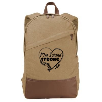 Pine Island Strong Cotton Canvas Backpack