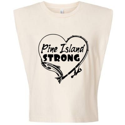 Pine Island Strong Garment-Dyed Women's Muscle Tee