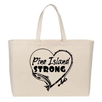 Pine Island Strong Cotton Canvas Jumbo Tote