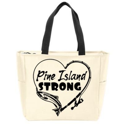 Pine Island Strong Zip Tote Bag