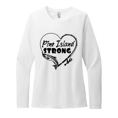 Pine Island Strong Womens CVC Long Sleeve Shirt