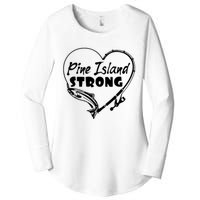 Pine Island Strong Women's Perfect Tri Tunic Long Sleeve Shirt