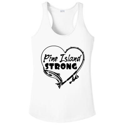 Pine Island Strong Ladies PosiCharge Competitor Racerback Tank