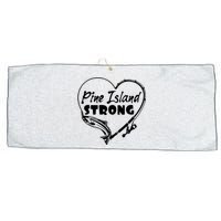 Pine Island Strong Large Microfiber Waffle Golf Towel