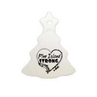 Pine Island Strong Ceramic Tree Ornament