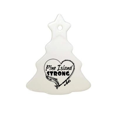 Pine Island Strong Ceramic Tree Ornament