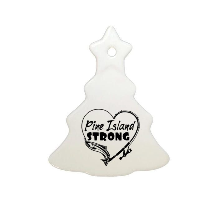 Pine Island Strong Ceramic Tree Ornament