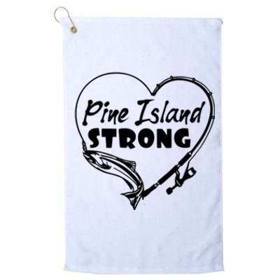 Pine Island Strong Platinum Collection Golf Towel