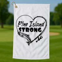 Pine Island Strong Golf Towel