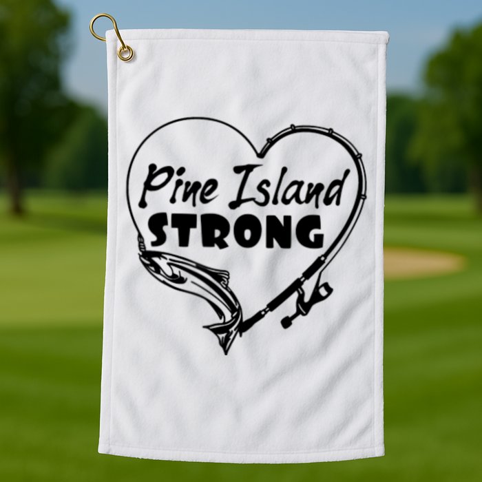 Pine Island Strong Golf Towel