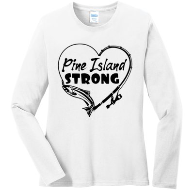 Pine Island Strong Ladies Long Sleeve Shirt