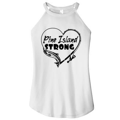 Pine Island Strong Women's Perfect Tri Rocker Tank