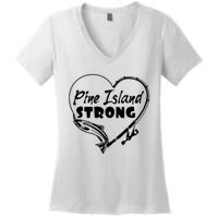 Pine Island Strong Women's V-Neck T-Shirt