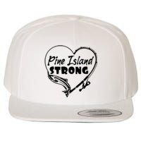 Pine Island Strong Wool Snapback Cap