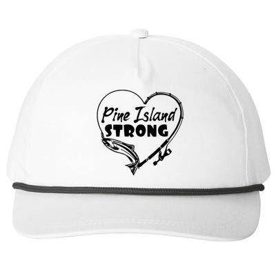 Pine Island Strong Snapback Five-Panel Rope Hat