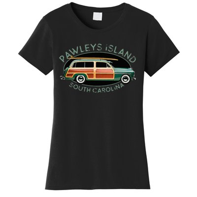 Pawleys Island South Carolina Surfing Women's T-Shirt