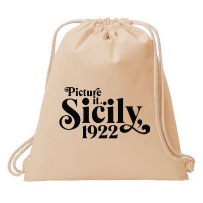 Picture It Sicily 1922 Drawstring Bag
