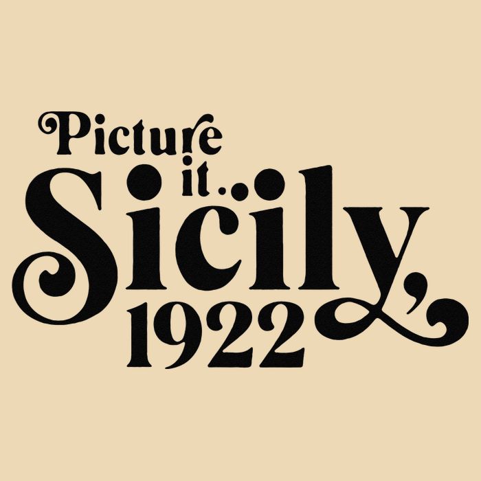 Picture It Sicily 1922 Drawstring Bag
