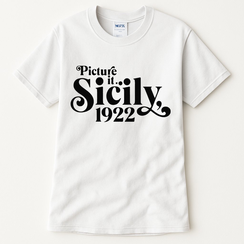 Picture It Sicily 1922 Tall T-Shirt