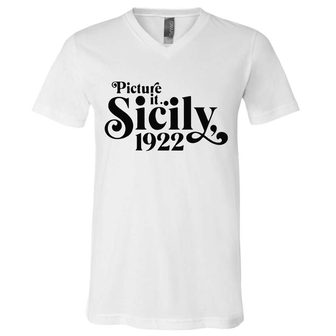 Picture It Sicily 1922 V-Neck T-Shirt