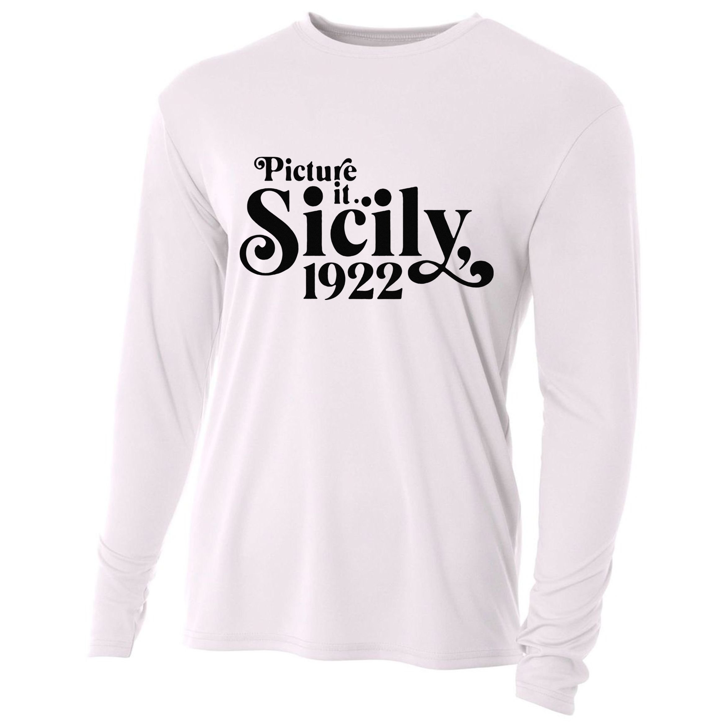 Picture It Sicily 1922 Cooling Performance Long Sleeve Crew