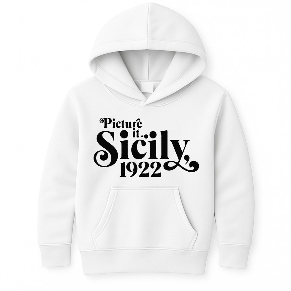Picture It Sicily 1922 Kids Hoodie