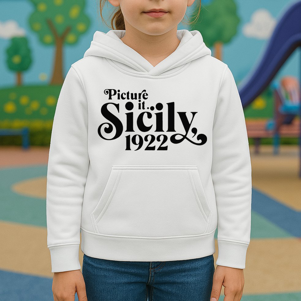 Picture It Sicily 1922 Kids Hoodie