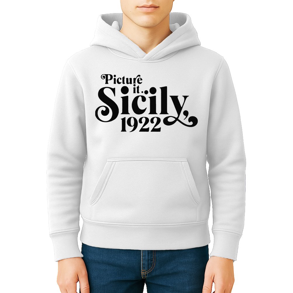 Picture It Sicily 1922 Kids Hoodie