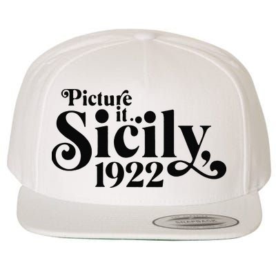 Picture It Sicily 1922 Wool Snapback Cap