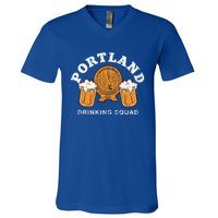 Portland Ing Squad Maine Homebrewing Me Brewery Gift V-Neck T-Shirt