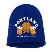 Portland Ing Squad Maine Homebrewing Me Brewery Gift Short Acrylic Beanie