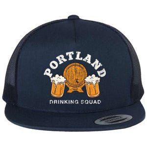 Portland Ing Squad Maine Homebrewing Me Brewery Gift Flat Bill Trucker Hat