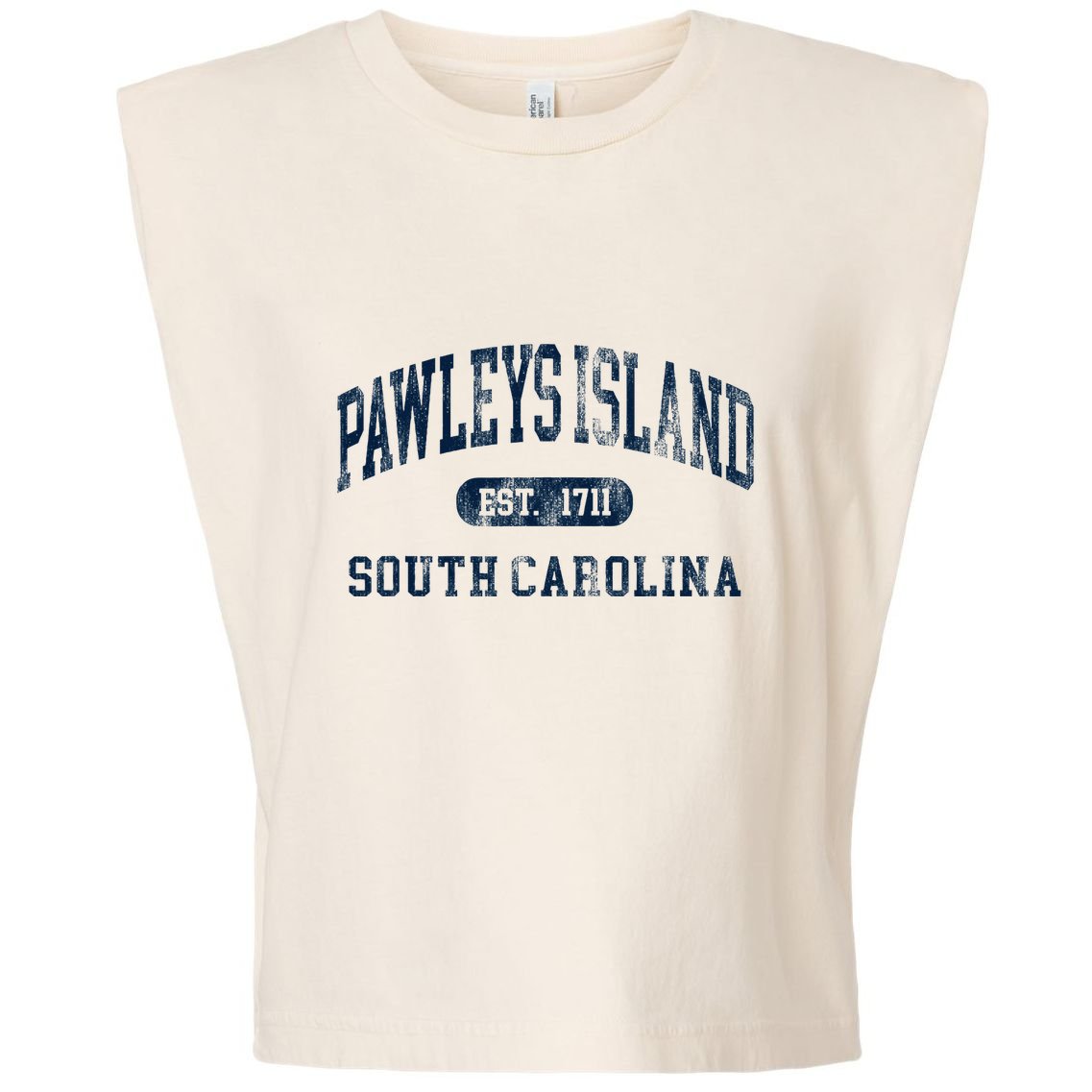 Pawleys Island South Carolina Garment-Dyed Women's Muscle Tee