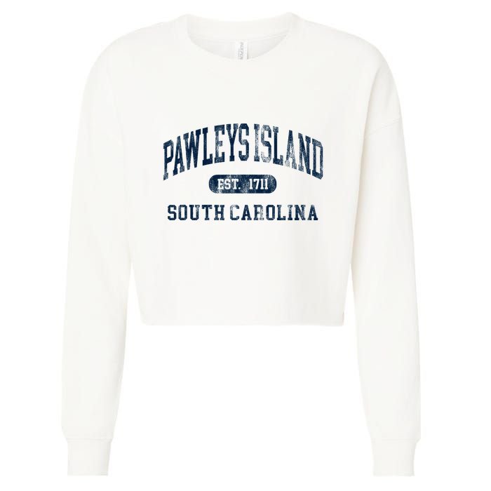 Pawleys Island South Carolina Cropped Pullover Crew