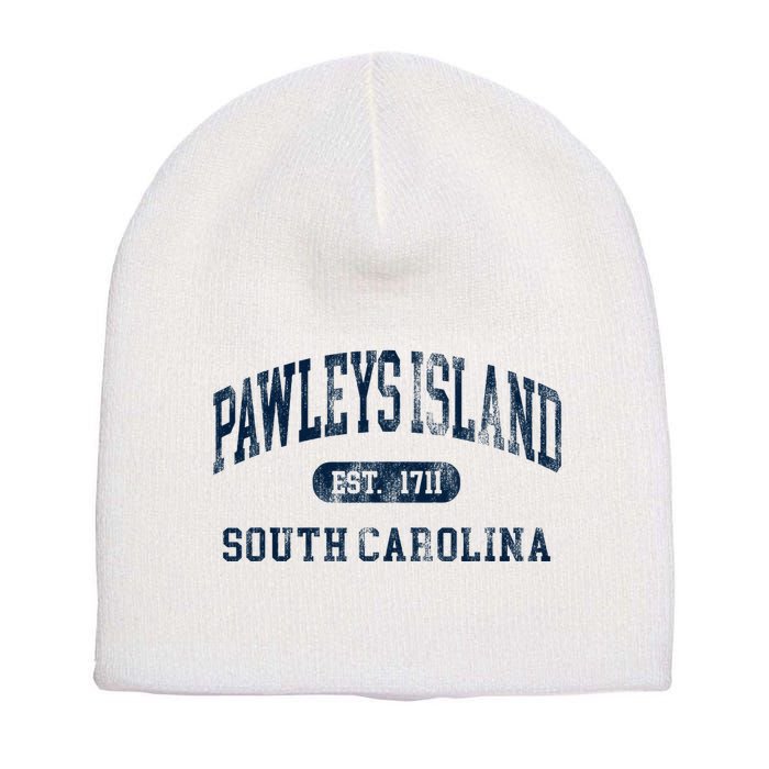 Pawleys Island South Carolina Short Acrylic Beanie