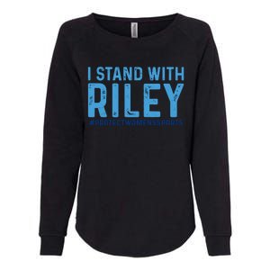 #ProtectWomensSports I Stand With Riley Gaines Womens California Wash Sweatshirt