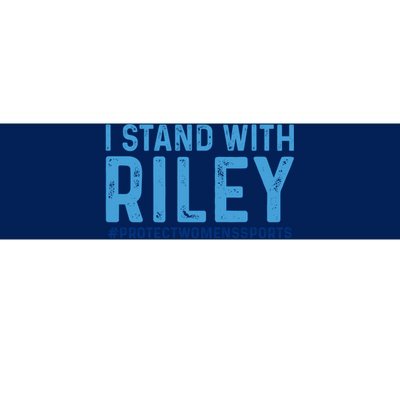 #ProtectWomensSports I Stand With Riley Gaines Bumper Sticker