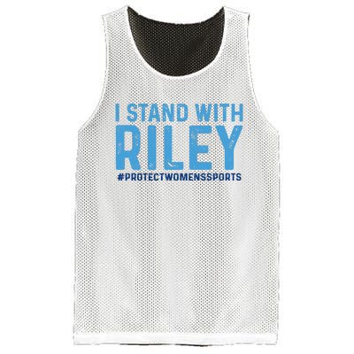 #ProtectWomensSports I Stand With Riley Gaines Mesh Reversible Basketball Jersey Tank