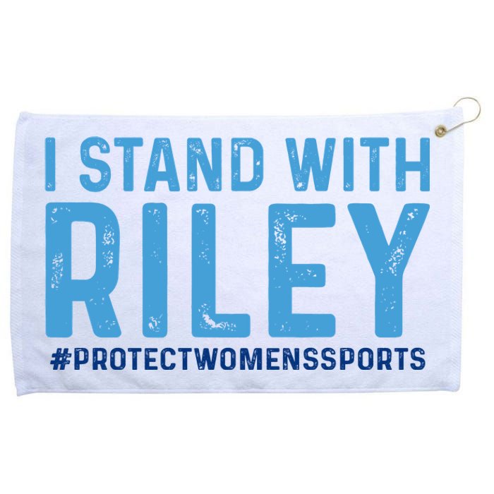 #ProtectWomensSports I Stand With Riley Gaines Grommeted Golf Towel