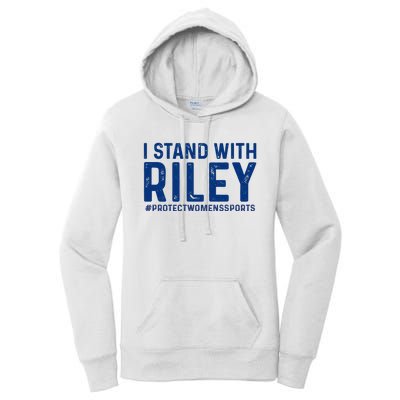 #ProtectWomensSports I Stand With Riley Gaines Women's Pullover Hoodie