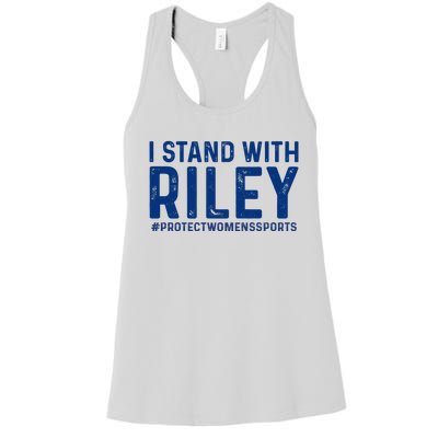 #ProtectWomensSports I Stand With Riley Gaines Women's Racerback Tank