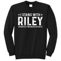 #ProtectWomensSports I Stand With Riley Gaines Tall Sweatshirt