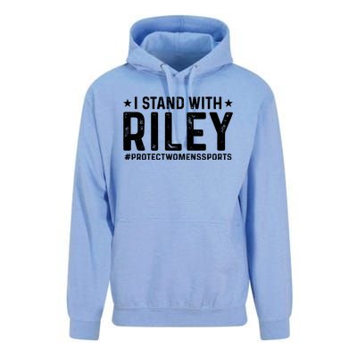 #ProtectWomensSports I Stand With Riley Gaines Unisex Surf Hoodie