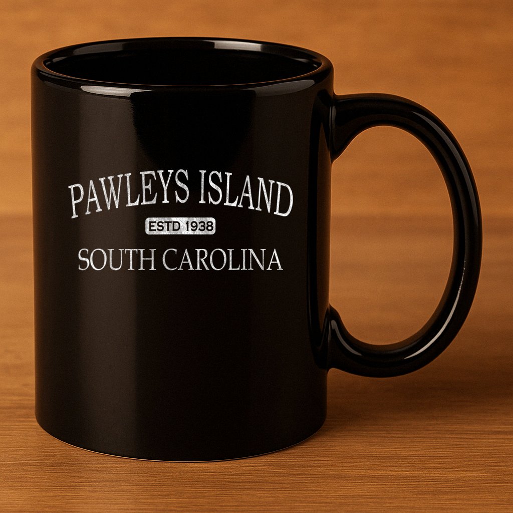 Pawleys Island South Carolina SC 11oz C Handle Ceramic Mug